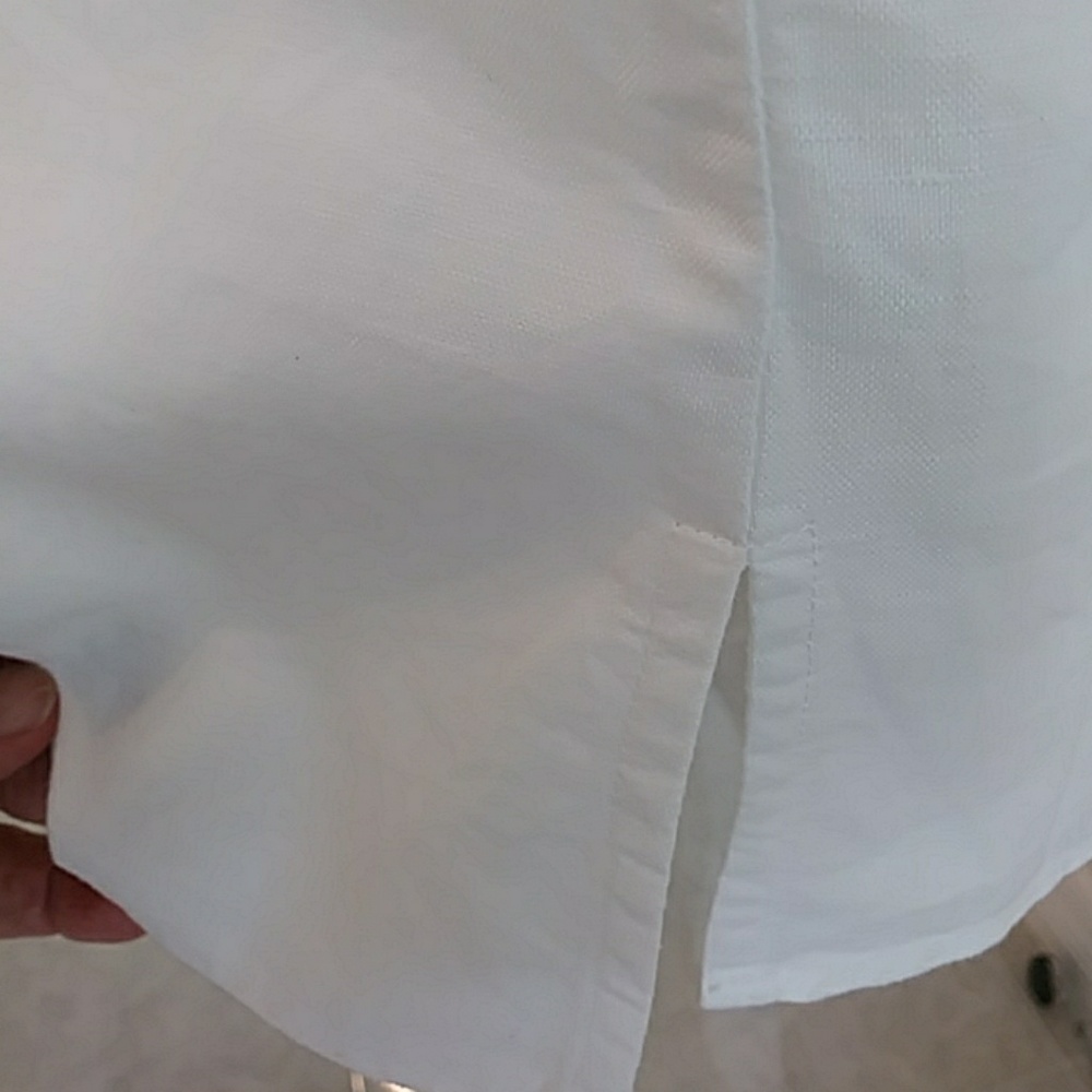 White Button Down Top - image 6